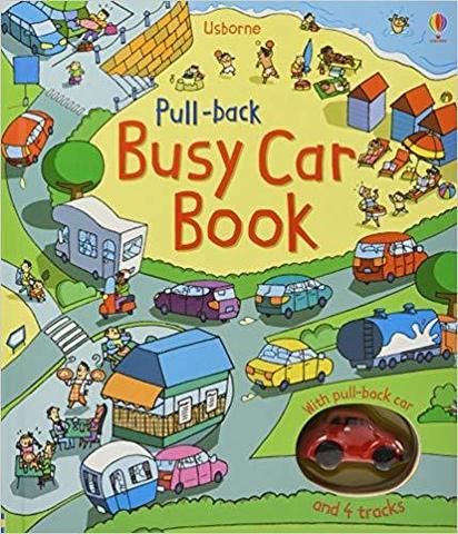 Pull-back Busy Car Book