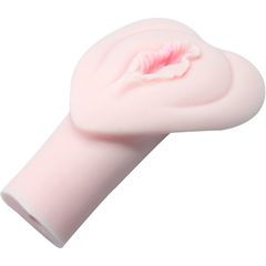 Мастурбатор реалистичный вагина с вибро (XISE, TPR, телесный) 18 см