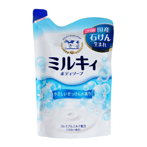 COW Мilky Body Soap - Мыло для тела жидкое молочное, с ароматом белых цветов