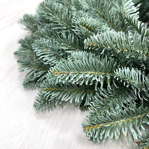 Венок рождественский 60см ChristmasDeLuxe зеленый