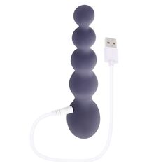 Серый вибростимулятор Rumpy Bumpy - 17,5 см. - 