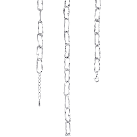 Колье-цепь GAURRI серебро