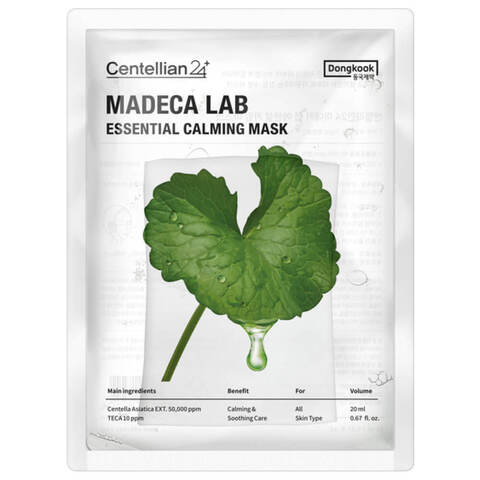 Centellian 24 Madeca Lab Essential Calming Mask Успокаивающая тканева маска