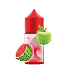 Inflave Bubble Salt 30 мл - Зеленое Яблоко Арбуз (20 мг)
