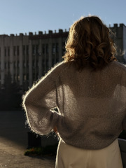 Мастер-класс по вязанию спицами джемпера 