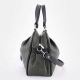 Сумка Саломея 187 македония оливковый + черный