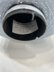 Вискоза (70%) с люрексом Meonitex 3500 голубой с серебристым блеском