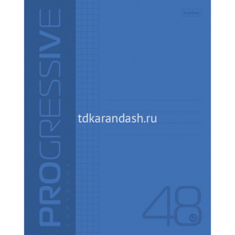 Тетрадь А5 48л клетка 