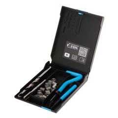 Набор для восстановления резьбы М10х1,0 19пр V-Coil Volkel 04018