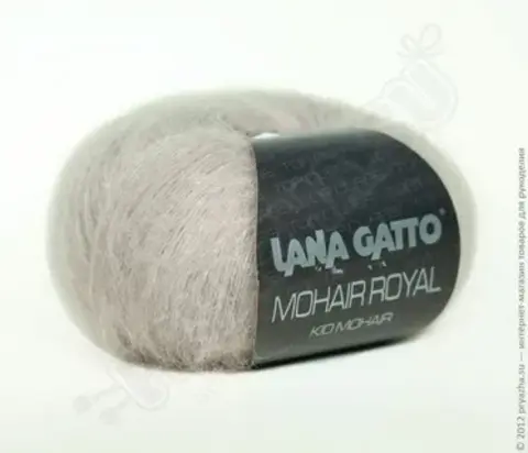 Lana Gatto MOHAIR Royal (80% Кид Мохер, 20% Нейлон, 25гр/215м)