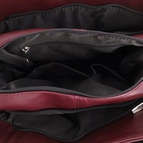 Сумка Саломея 264 наппа бордо + черный