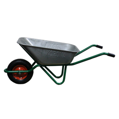 ТАЧКА СТРОИТЕЛЬНАЯ ОЦИНКОВ. Korona 110л,  КОЛЕСО С ПОДШИПНИКОМ (4.00-8)