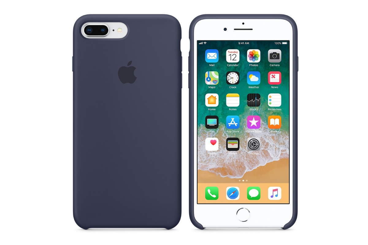 ᐉ Купить Чехол для телефона Apple iPhone 8 Plus Silicone Case - Midnight  Blue (MQGY2ZM/A) в Алматы по выгодной цене | ᐉ Интернет магазин электроники  в Алматы | Riva.kz