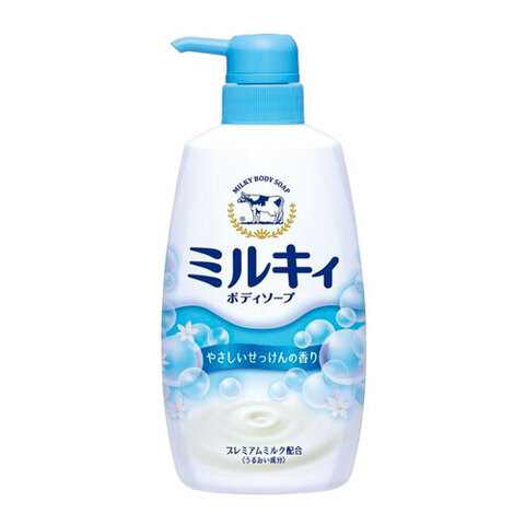 COW Мilky Body Soap - Мыло для тела жидкое молочное, с ароматом белых цветов