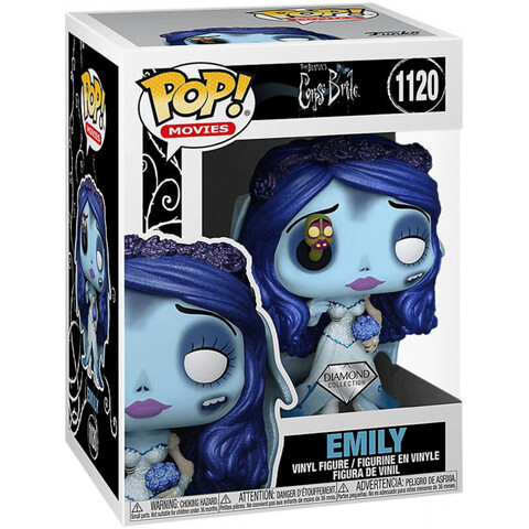 Funko POP! Disney. Corps Bride: Emily with Worm (Diamond Exc) (1120)