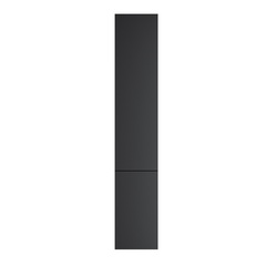 Am.Pm M90CHR0306BM GEM. шкаф-колонна. подвесной. правый. 30 см. двери. push-to-open. цвет: черный матовый фото