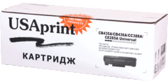 USAprint №85A/№35A/№36A CE285A/CB435ACB436A, / (Cartridge 712, 725, 713) для HP/Canon, черный, до 2300 стр. - купить в компании CRMtver