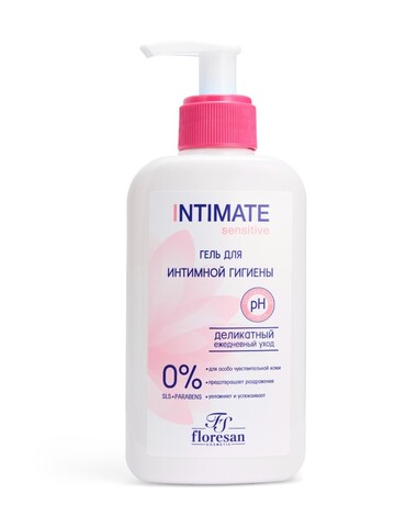 Флоресан INTIMATE Гель для интимной гигиены с экстрактом лепестков розы