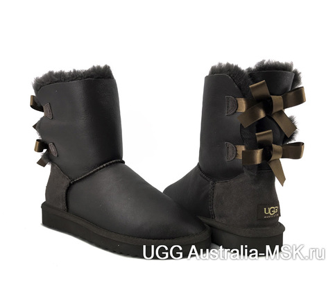 UGG Bailey Bow Chocolate