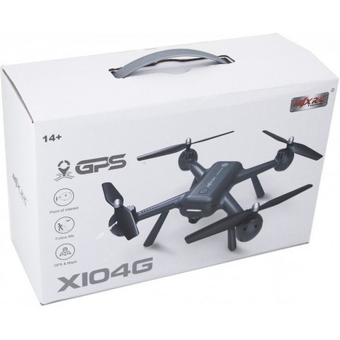 Радиоуправляемый квадрокоптер MJX X104G GPS WiFi FPV 1080P - X104G