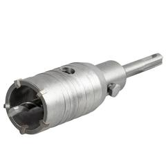 Коронка твердосплавная ПРАКТИКА SDS- Plus ударная 40 мм (1шт.) клипса (917-927)