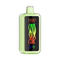 Одноразовая электронная сигарета HQD Cuvie X 20000 - Ледяная Мята (20000 затяжек)