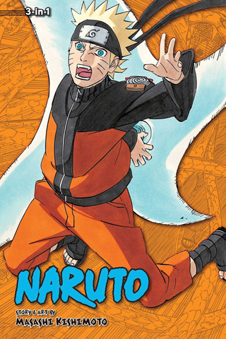 Naruto (3-in-1 Edition) Vol. 19 (На английском языке)