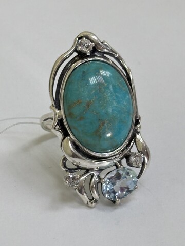 Моника (кольцо из серебра)