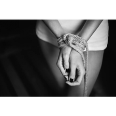 Джутовая веревка для шибари, на катушке, бежевый, 5 м