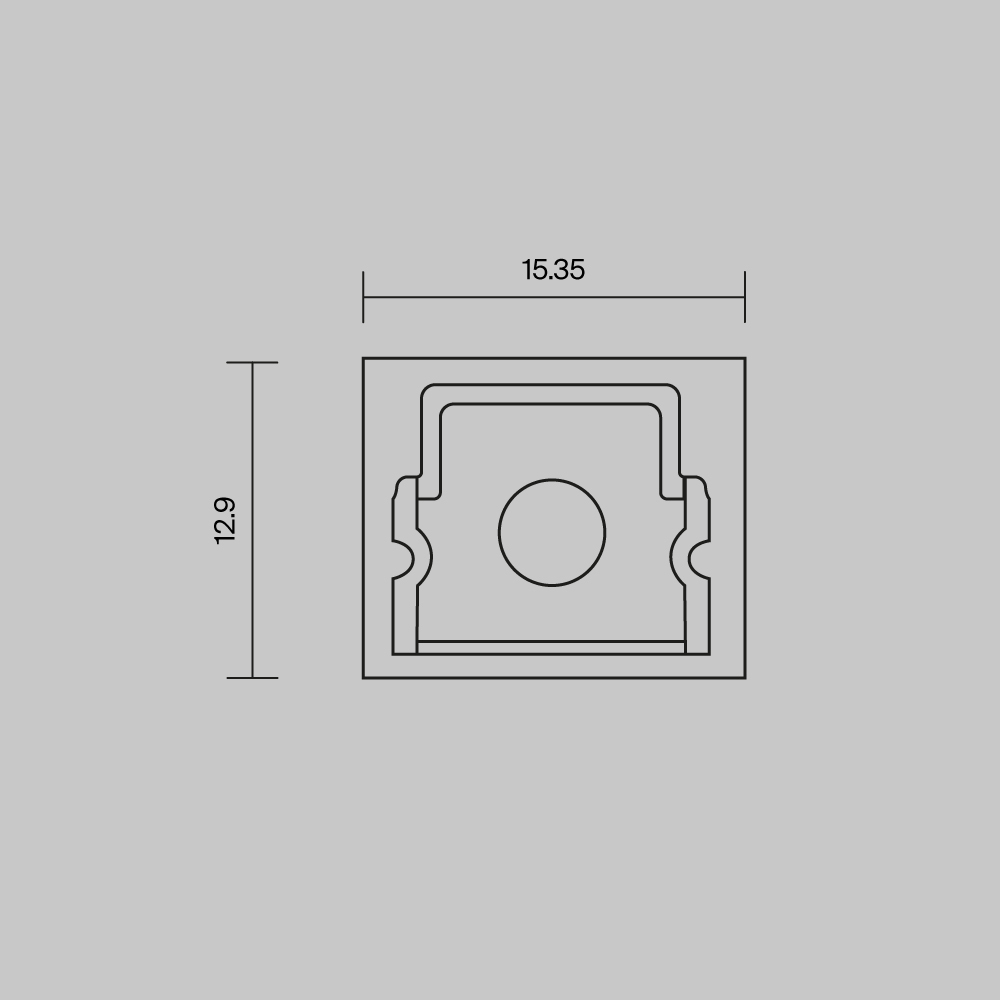Комплектующие для профиля Maytoni Led Strip 642053