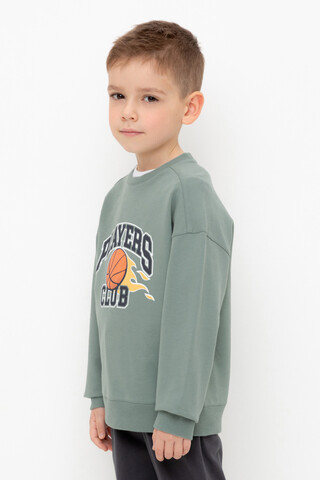 джемпер  для мальчика  КР 302392/полынь