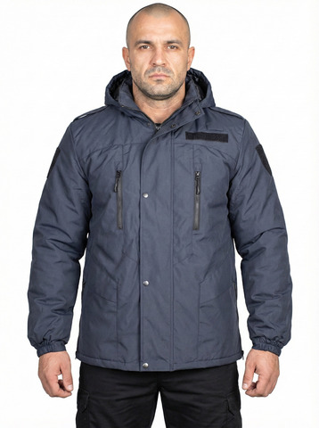 Куртка Полиция нового образца демисезонная удлиненная (рип-стоп на мембране)