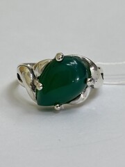 Адажио нат (кольцо из серебра)