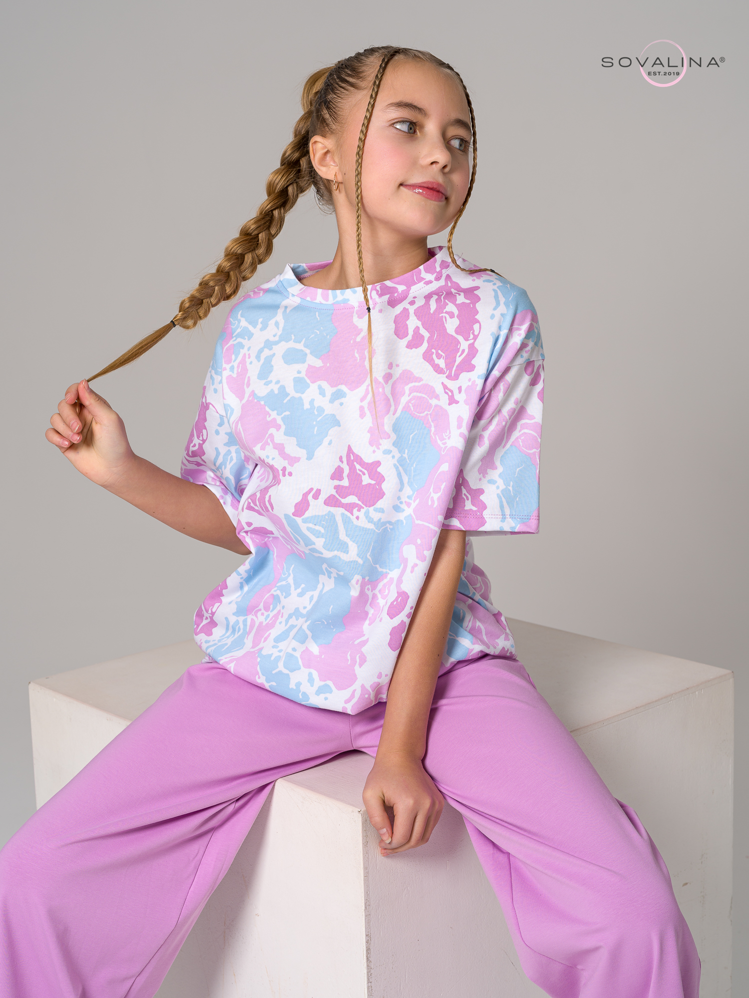 Костюм Лето MAX розовая буря-орхидея