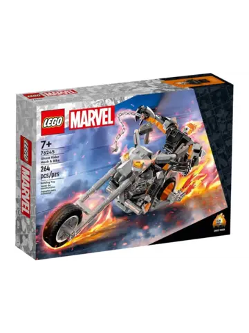 Конструктор Marvel 76245 Призрачный гонщик: мех и мотоцикл