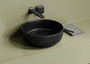 Ceramica Nova Taycan CN12003MB Раковина накладная круглая, 37.5x37.5, цвет: черный матовый