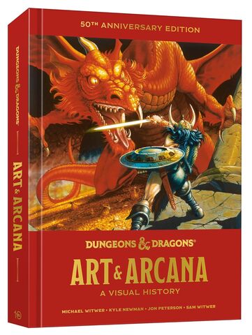 Артбук Dungeons & Dragons. Art & Arcana: A Visual History (50th Anniversary Ed.) (на английском языке) (Бамп)