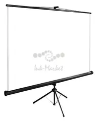 Экран Cactus 220x220см TriExpert CS-PSTE-220x220-BK 1:1 напольный рулонный черный — фото 3