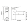 WasserKRAFT Glan 6603 Смеситель для умывальника