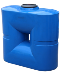 Ёмкость пластиковая пищевая STERH VERT/RCG R 1000 л. прямоугольная узкая (153x68x146см;синий) - арт.555099