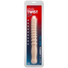 Телесный анальный стимулятор Anal Twist - 29 см. - 