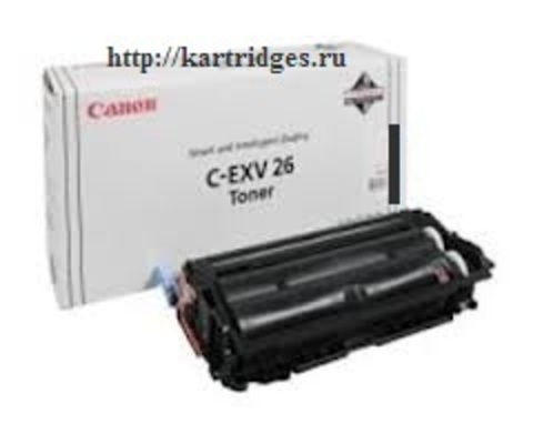Картридж Canon C-EXV26BK / 1660B006(C-EXV26, C-EXV-26BK)