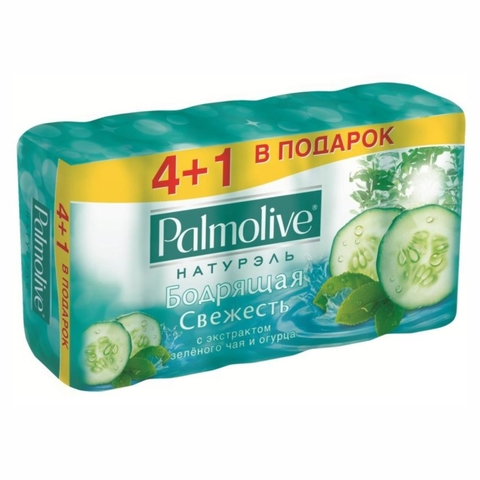 Мыло PALMOLIVE Натурэль Зеленый чай Огурец 5*70 гр ТУРЦИЯ