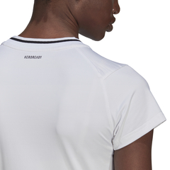 Женская теннисная футболка Adidas Freelift Tee W - white/black