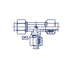 Соединение PRT DL08 06 08 (в сборе) CAST