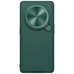Чехол зеленого цвета от Nillkin с металлической откидной крышкой для камеры на OPPO Find X6 Pro, серия CamShield Prop Case