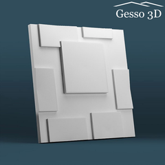 Гипсовая 3D панель Квадрат
