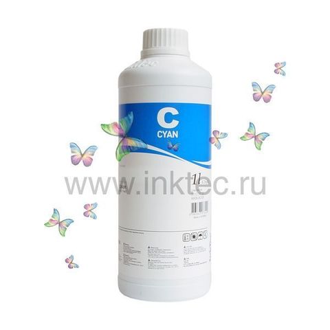 Чернила водорастворимые InkTec C2011-1LC для Canon MP240, MP245, MP250, MP258, MP260, MP268, MP270, MP276, MP280, MP480, MP486, MP490, MP496, MX320, MX328, MX330, MX338 - Cyan 1000 мл