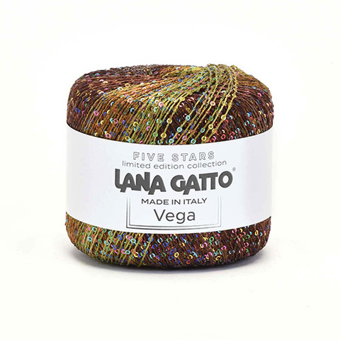 LANA GATTO VEGA PRINT (55% п.нейлон 45% полиэстер, 25 гр/112 м)