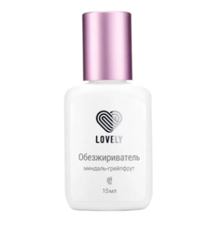 Обезжириватель Lovely с ароматом миндаль - грейпфрут, 15 мл